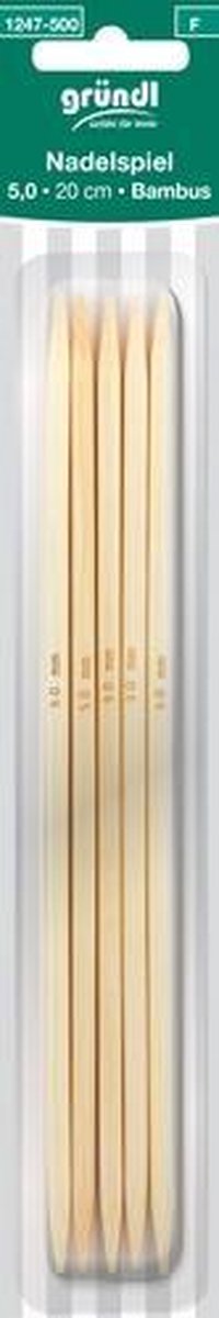 1246-350 Sokken breinaalden Bamboe dikte 3,5mm