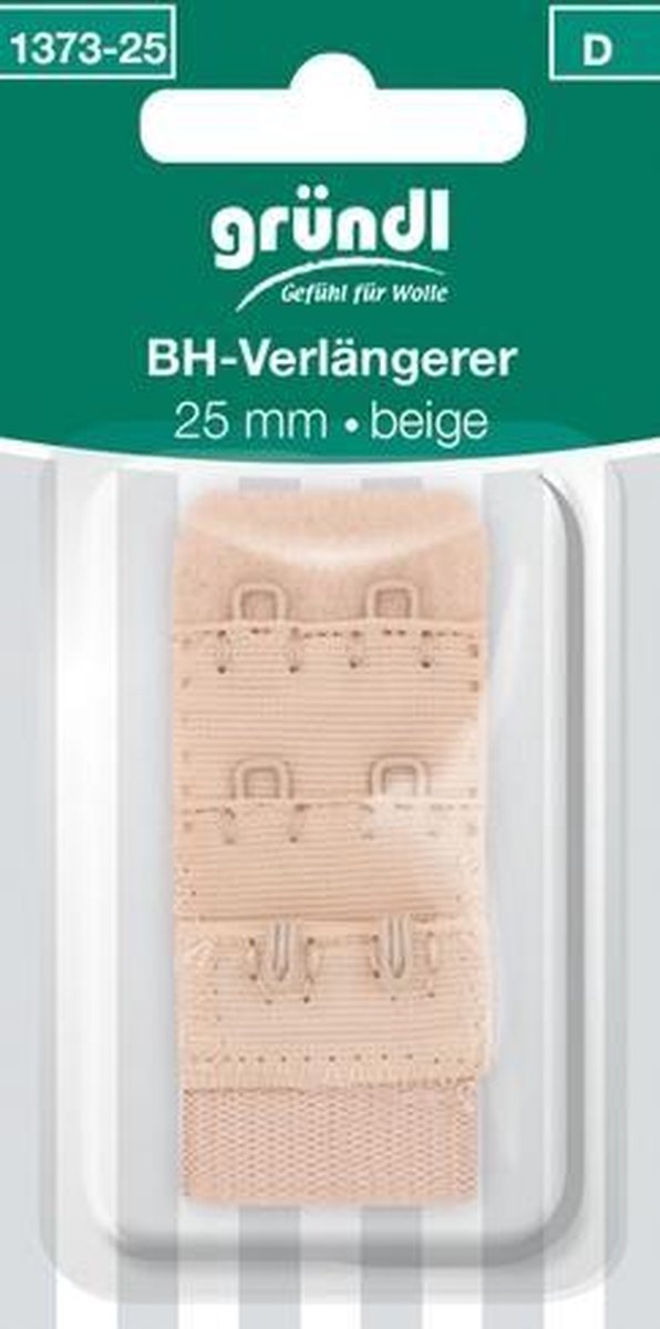 1373-25 BH-verlenger huidskleur 25mmx85mm