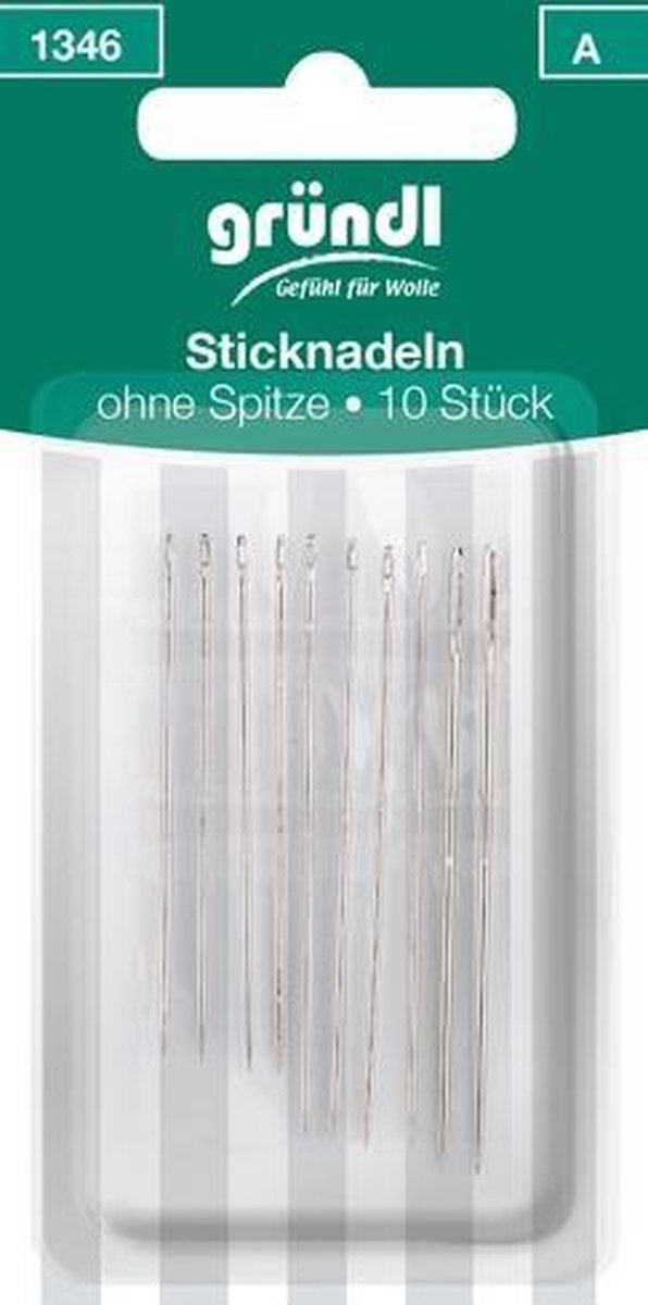 1387 Borduurnaalden zonder punt ass 10st