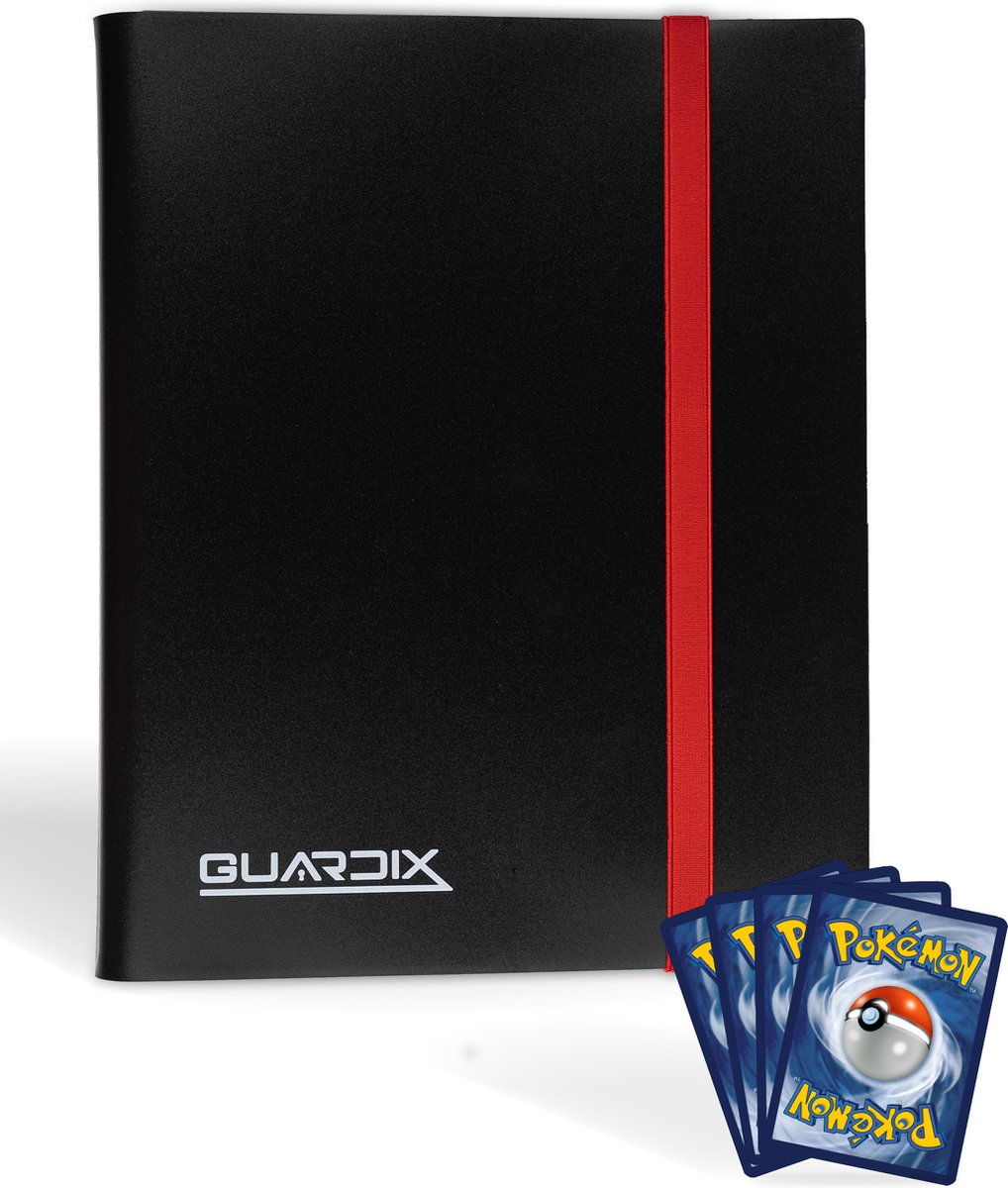 GuardiX Pokemon Verzamelmap a4 - 9 Pocket Map voor Kaarten - Premium Binder 360 kaarten