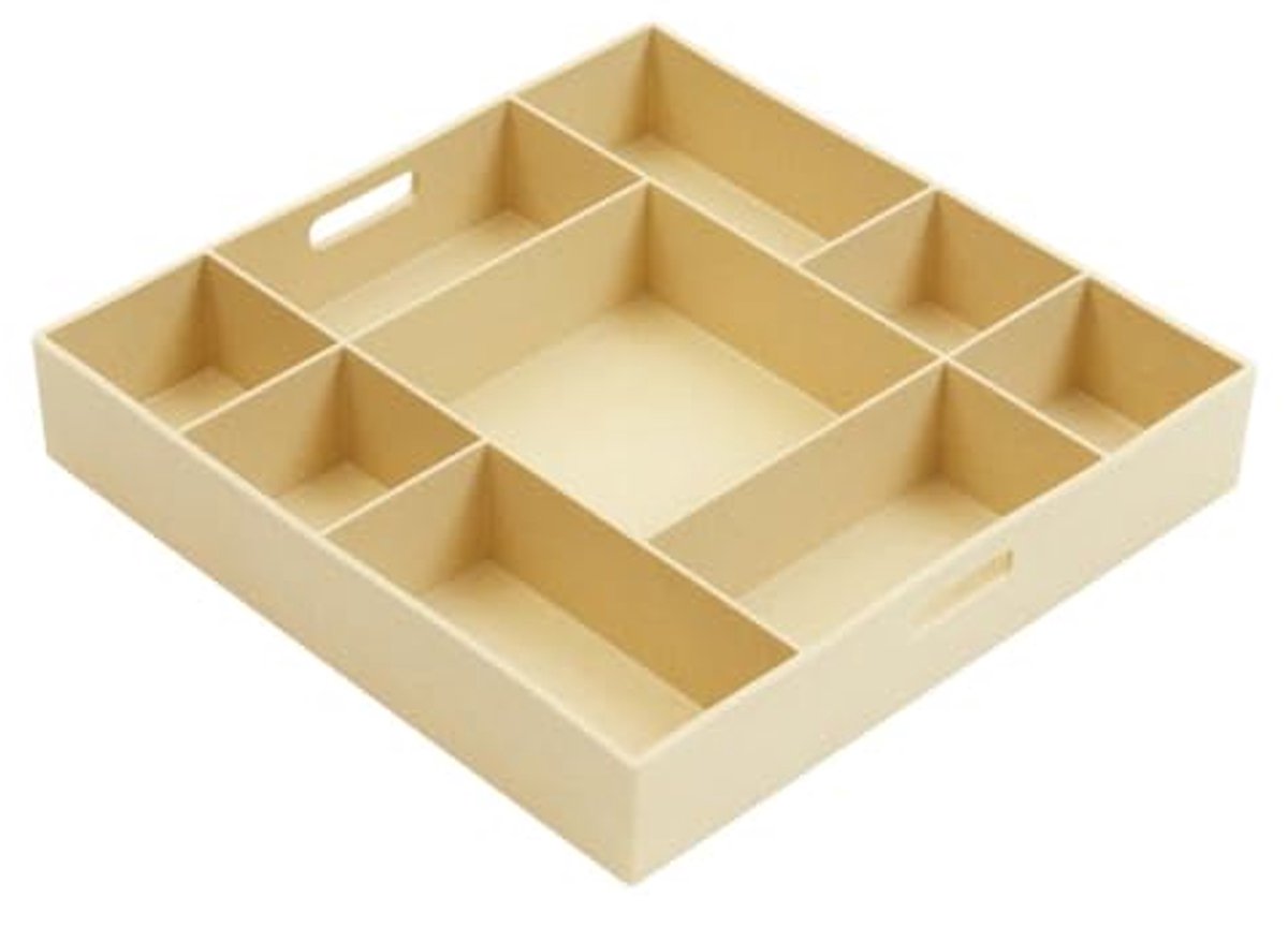 Guidecraft educatief speelgoed stapelbare sorteertray Poly+ multicolor.