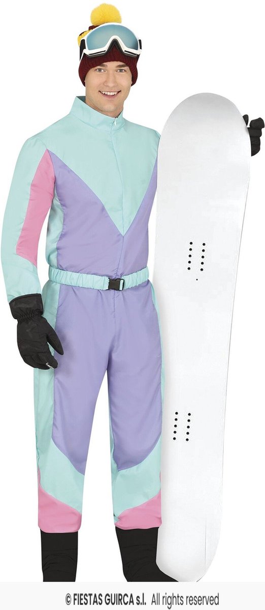 Party Ski Overall Pastel Heren - Maat XL