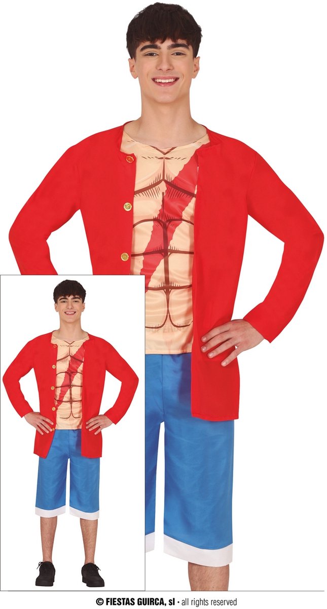 Piraat Luffy Avonturier Van De Zee - Man