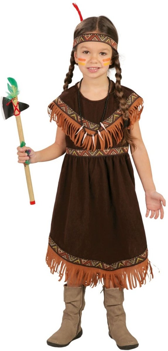 kinderkostuum - indiaanse - 10/12 jaar