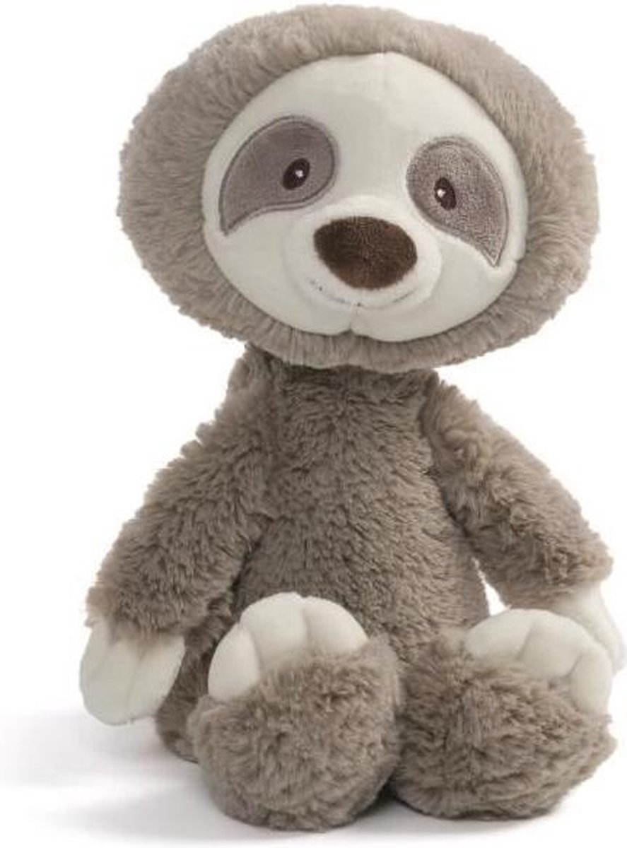 Baby GUND Baby Toothpick-knuffel Reese de Luiaard, taupe, 30,5 cm
