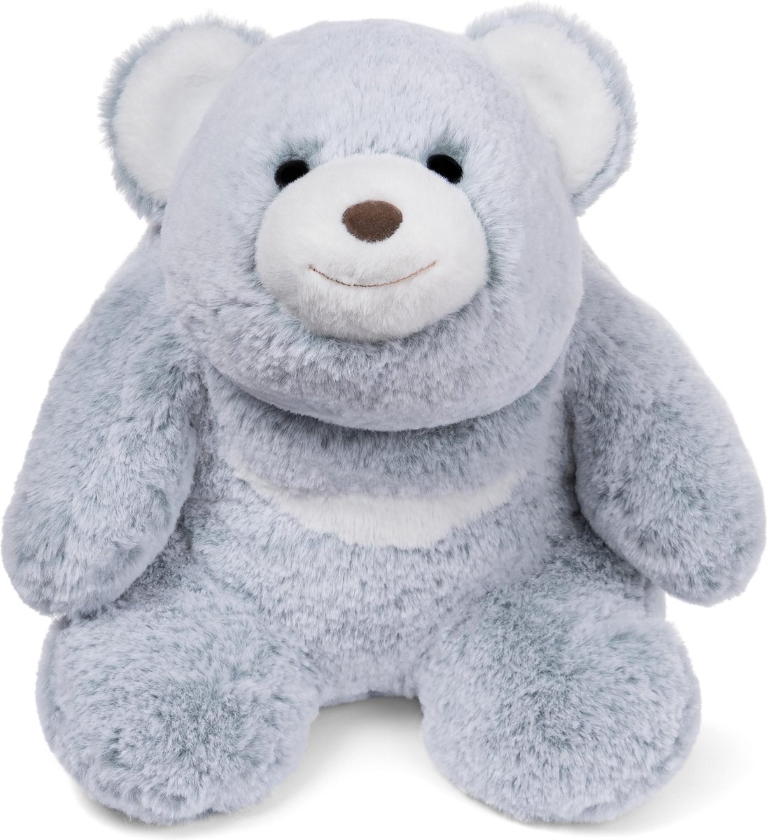 GUND Snuffles teddybeer knuffeldier pluche, tweekleurig ijsblauw, 33 cm