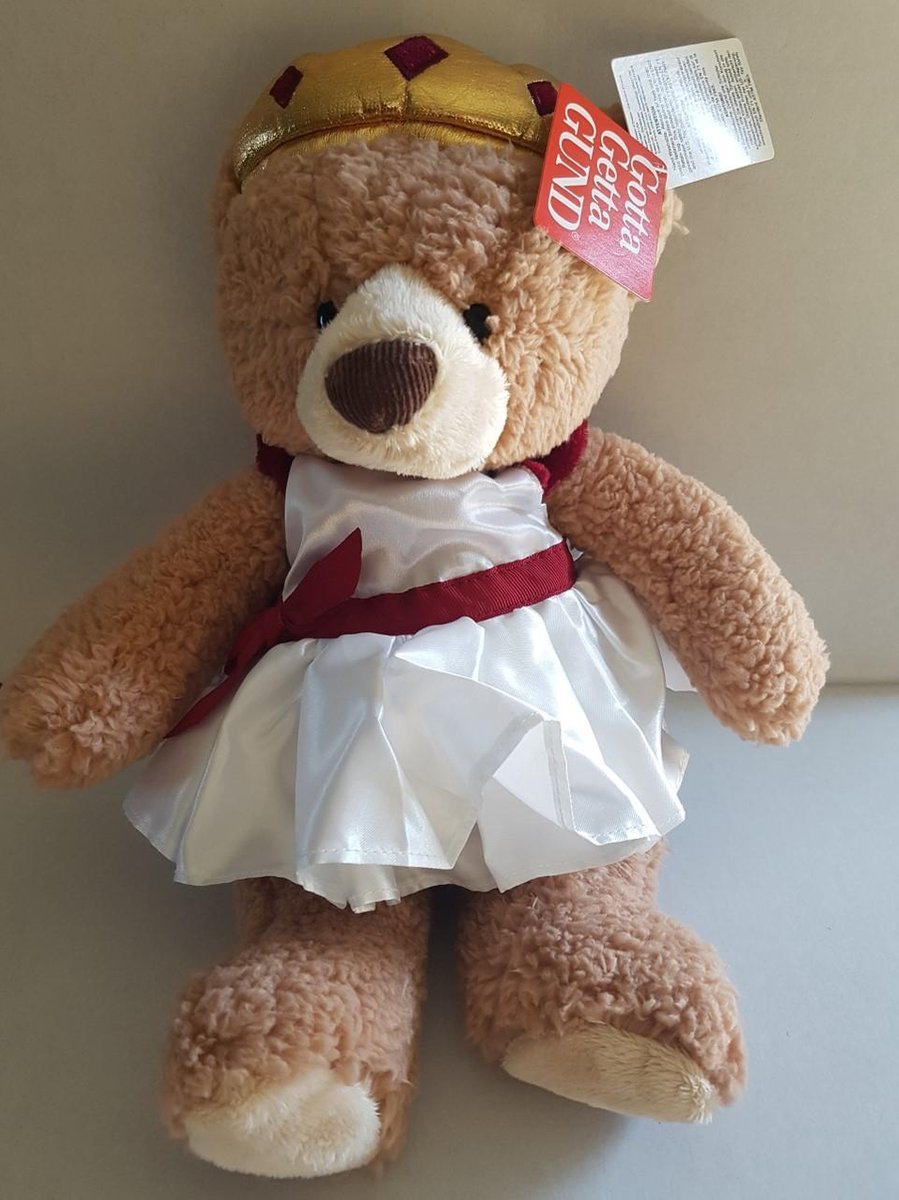 Koningin Beer Pluche 35 cm