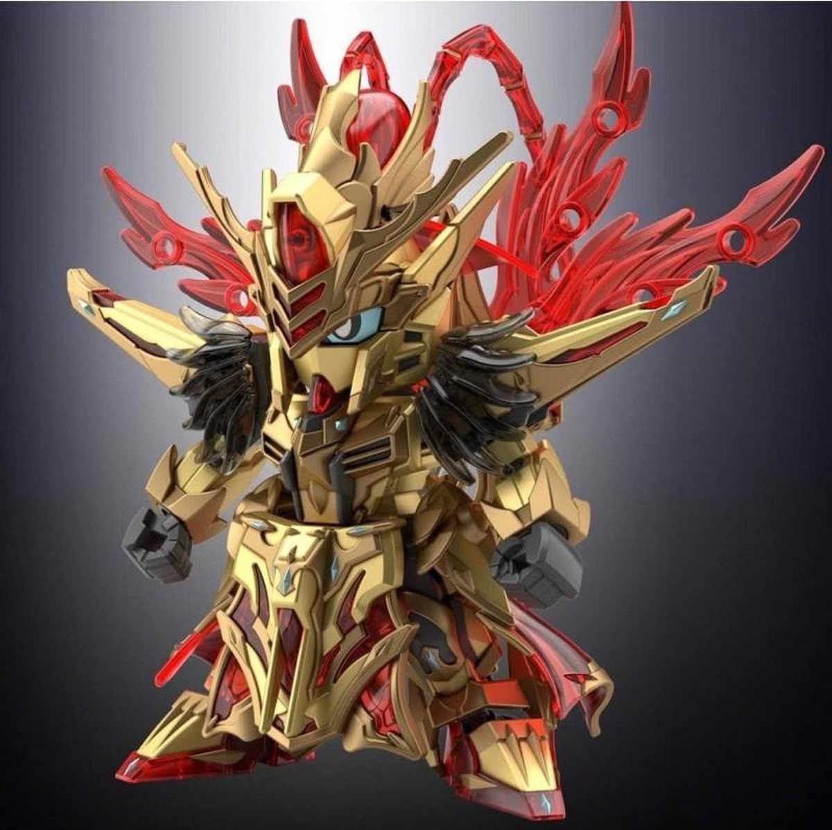 GUNDAM - SD Sangoku Soketsuden Zhou Yu Akatsuki - Model Kit - 8cm