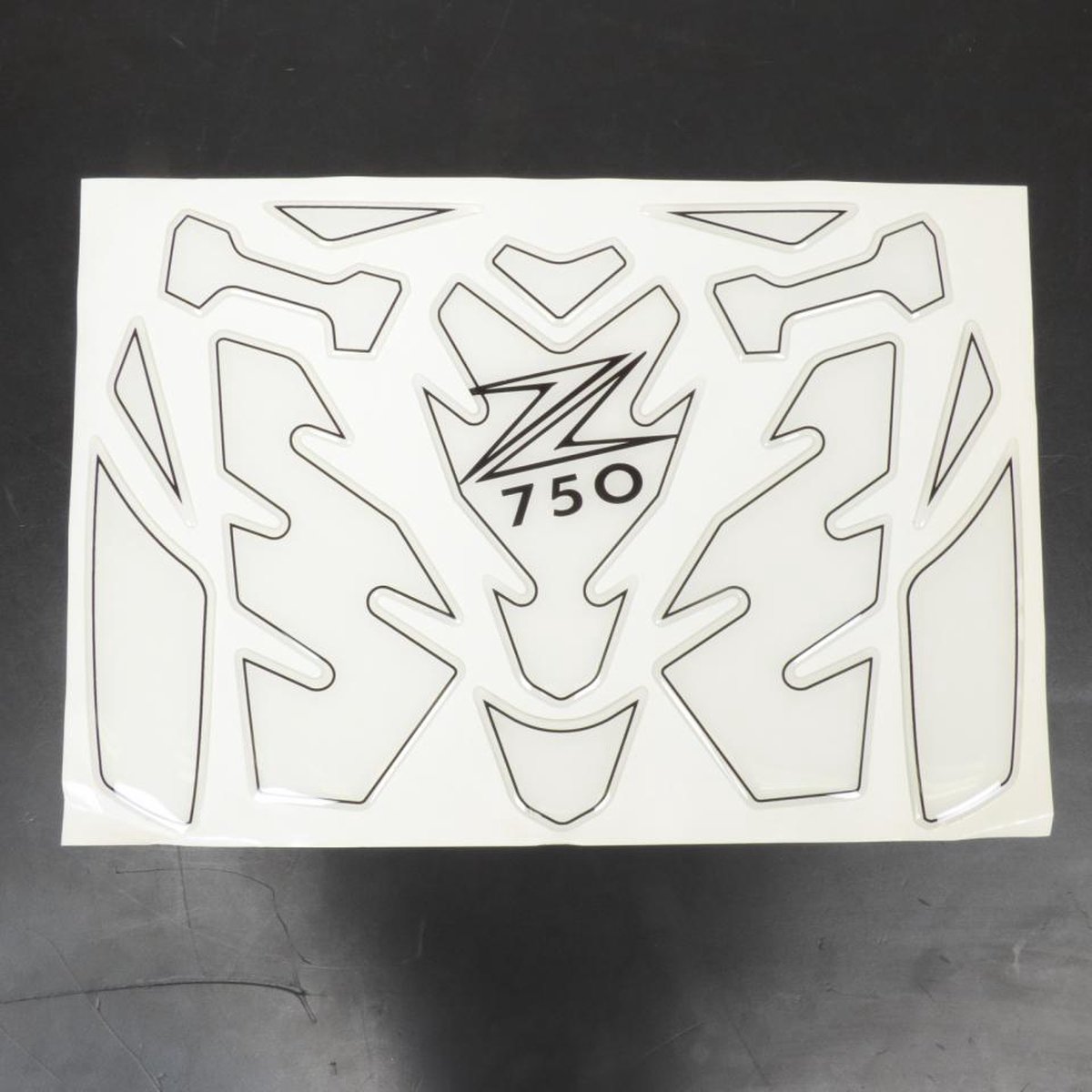 tankbeschermer voor motor kawasaki 750 z750 z750 transparant nieuw