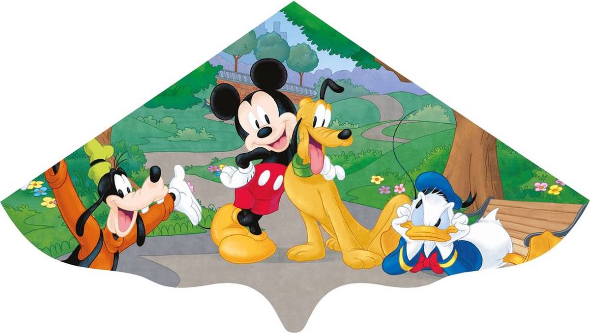 Günther Flugspiele Eenlijns Vlieger Mickey Spanwijdte 1150 mm Geschikt voor windsterkte 4 - 6 bft