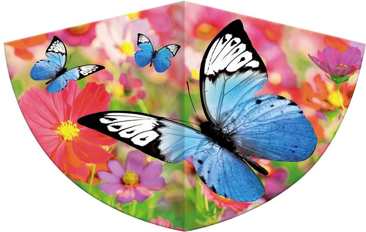 Günther Flugspiele Vlieger Vlinder Spanwijdte 750 mm Geschikt voor windsterkte 4 - 9 bft