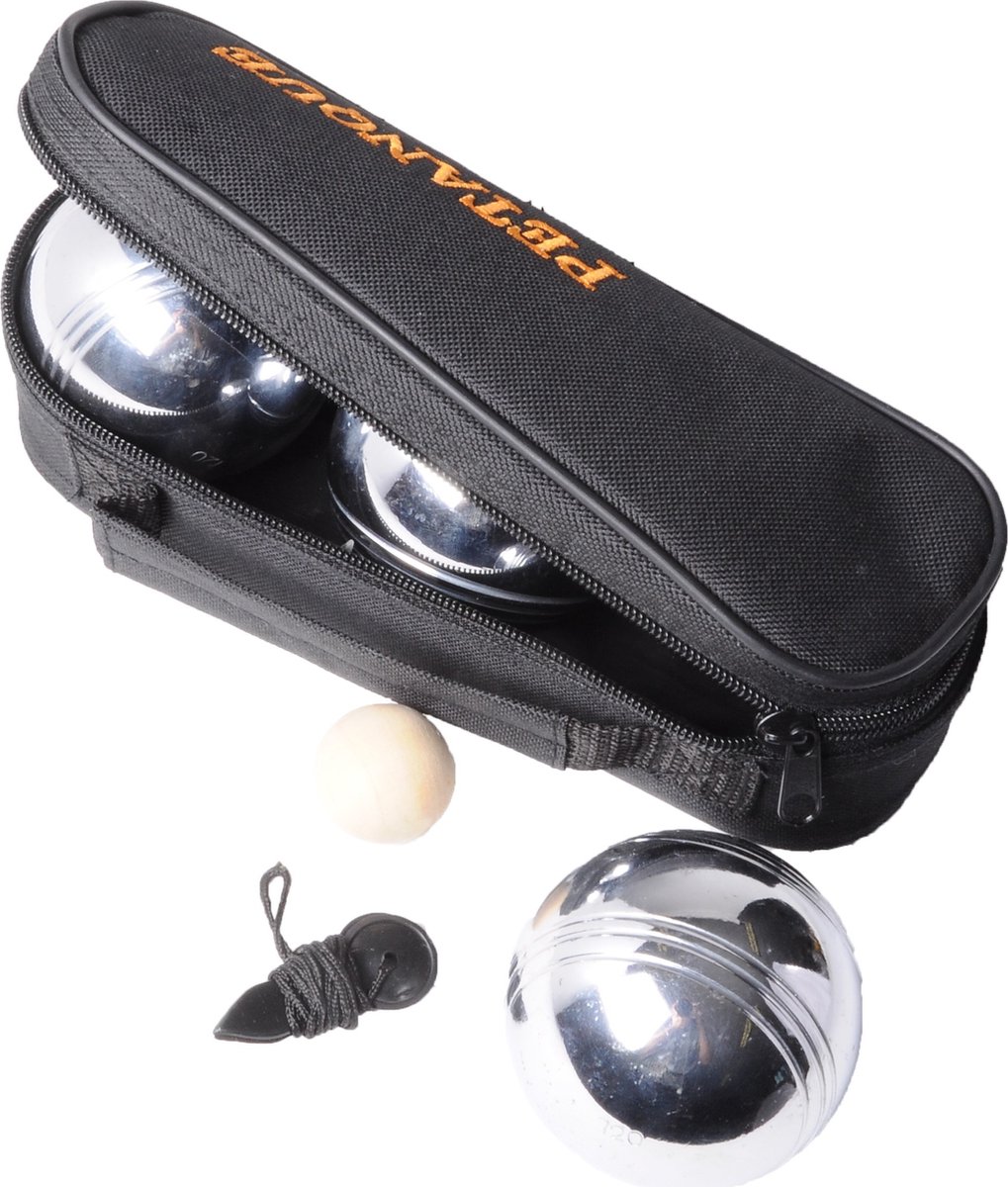 Jeu de Boules metaal set van 3 ballen