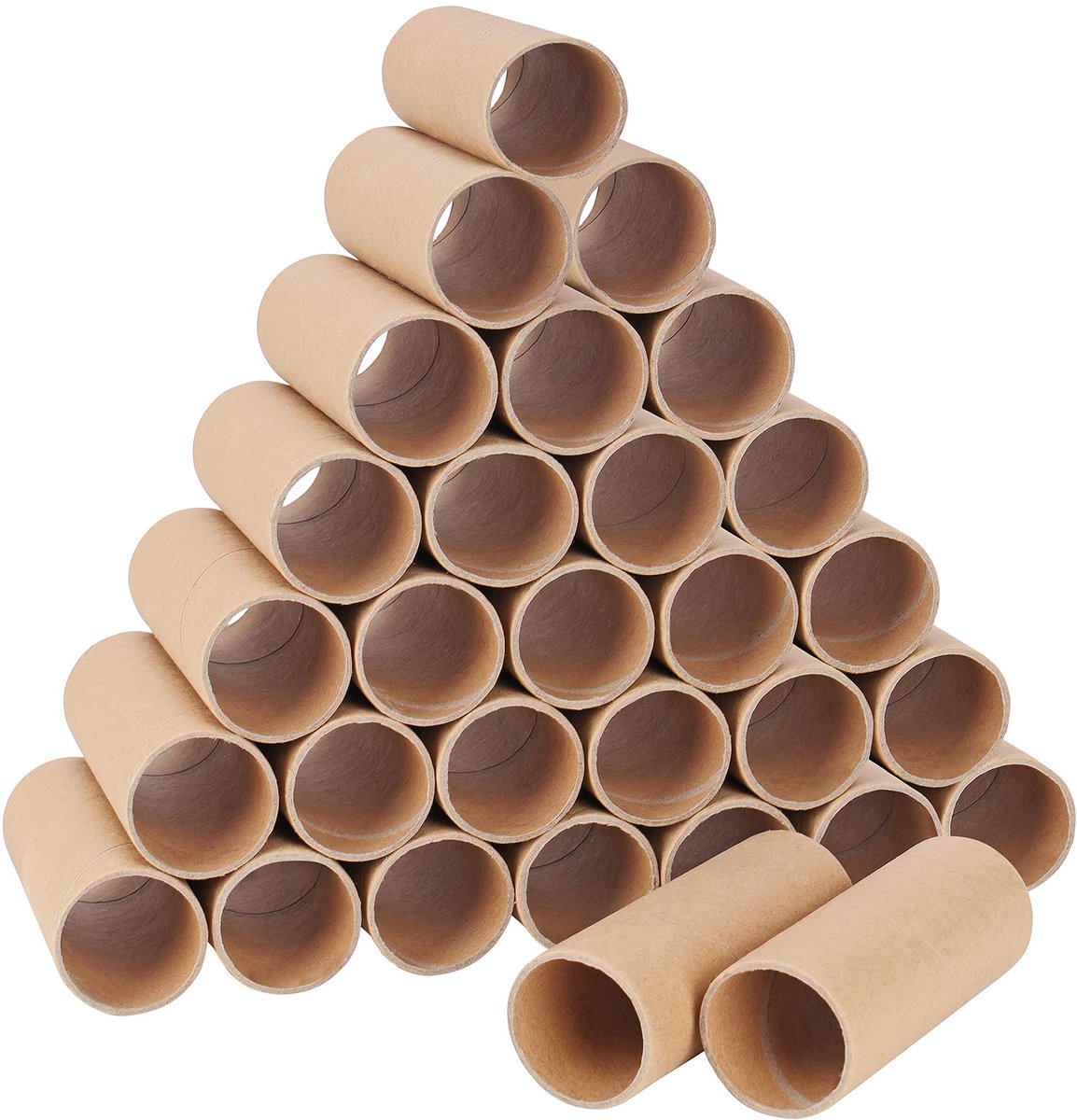 Handi Stitch Bruin Hubby Karton Buizen (30 Pak) – L10,4 x D4 cm – Rond Papieren Hobby Rolletjes – Creatieve DIY Rollen voor Handwerk, Kinder Klaslokaal Kunst & Hobby Projecten