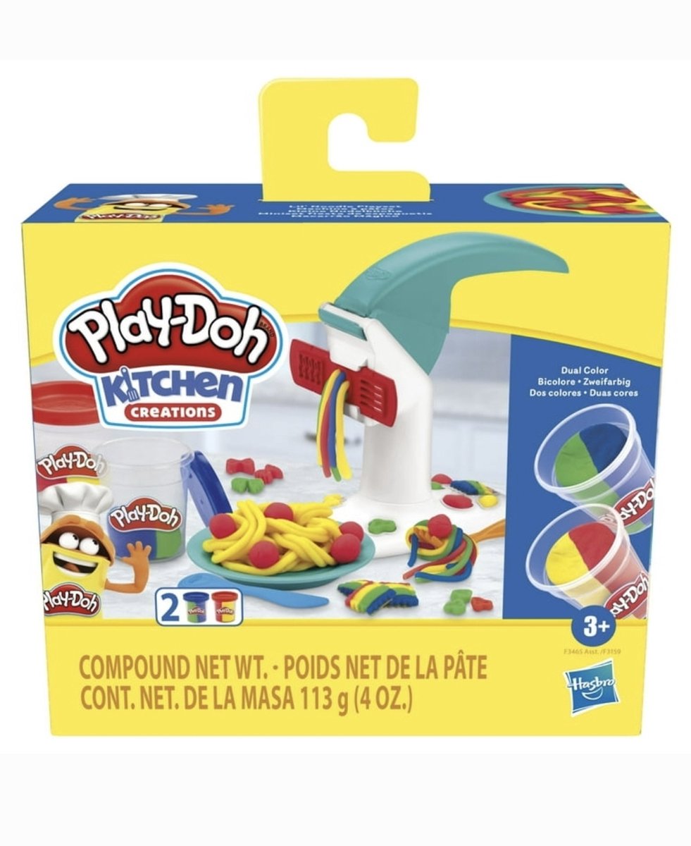 Hasbro - Play-Doh - Kitchen Creations - Pasta Set - Noedels - Pastamachine - boetseren - kleien