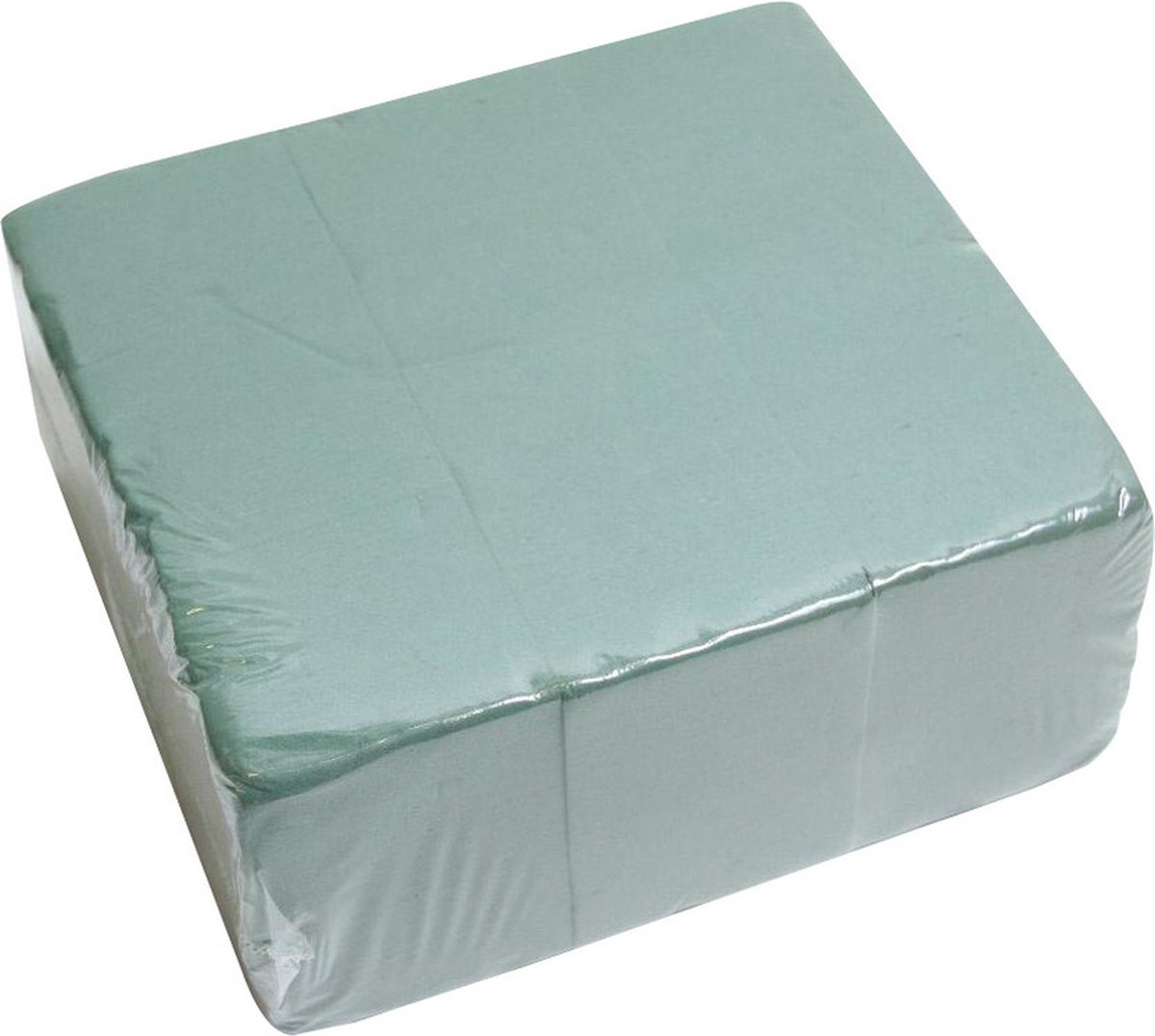 HBX Natural Living steekschuim/oase - set 3x st - groen - L20 x B10 x H7,5 cm- rechthoekig