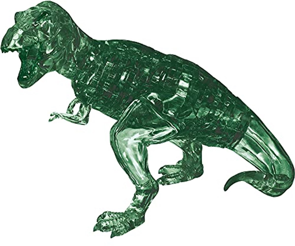 HCM Kinzel 3D puzzel T-Rex groen - 49 stukjes - educatief speelgoed.