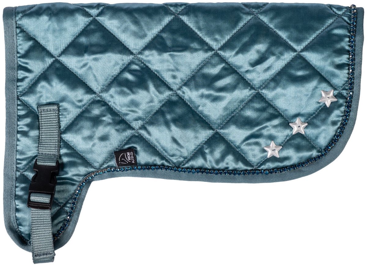 HKM Hobby Horse staldeken Deluxe - turquoise