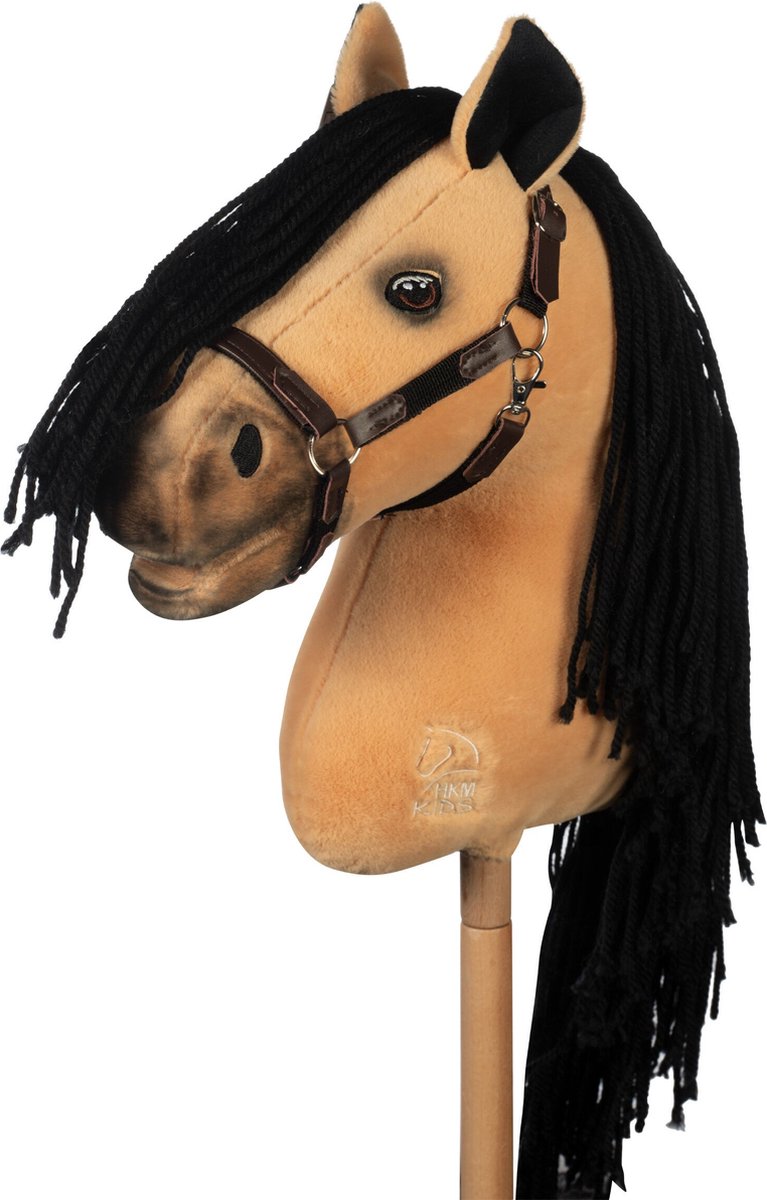 HKM Premium stokpaard - Buckskin