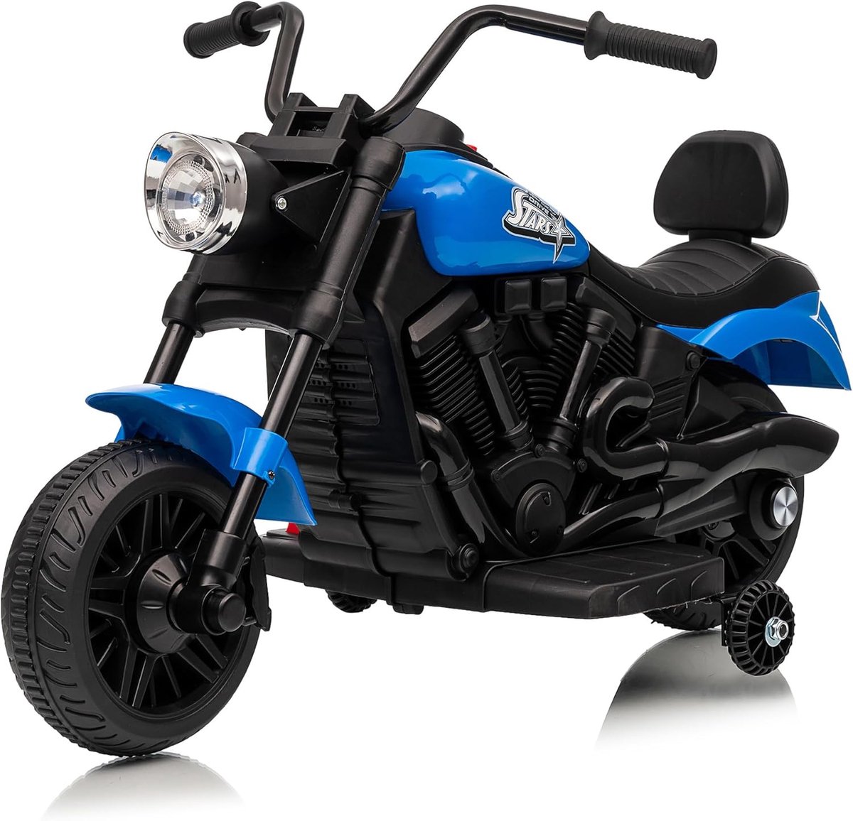 Elektrische kindermotor - Kindermotor - Accuvoertuigen - 18-36 Maanden - Stevig kindermotor - Blauw