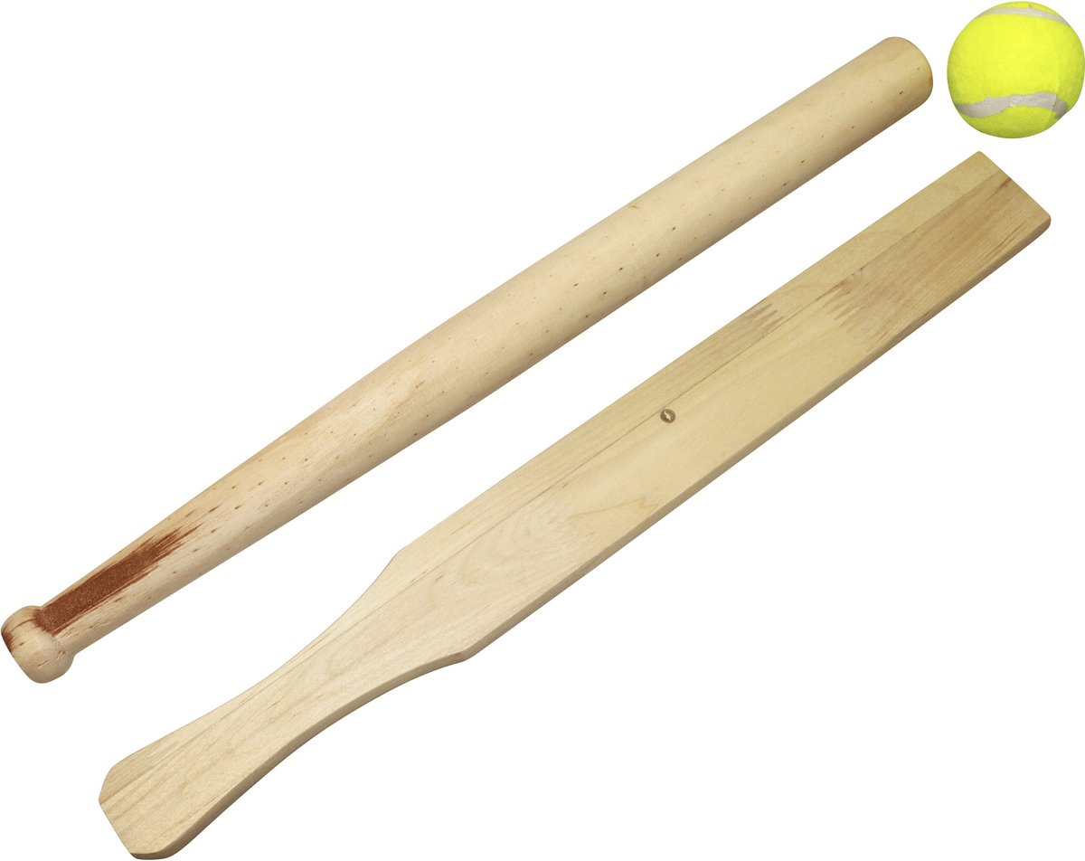 HOME It® Houten Rounders Set met Opbergtas voor Buitenplezier