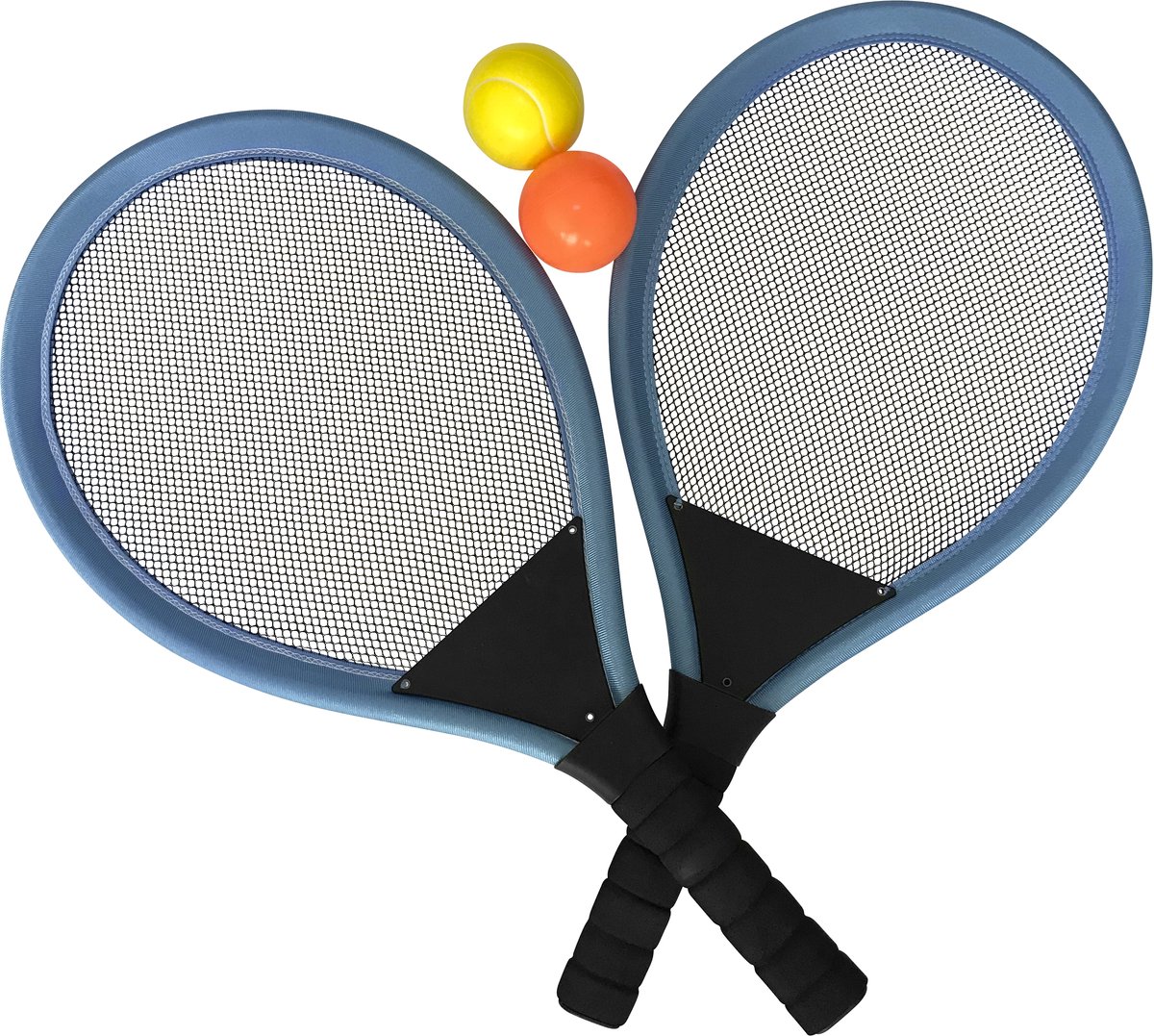 HOME It® Jumbo Tennis Set: 2 Rackets & 2 Ballen voor Buitenplezier