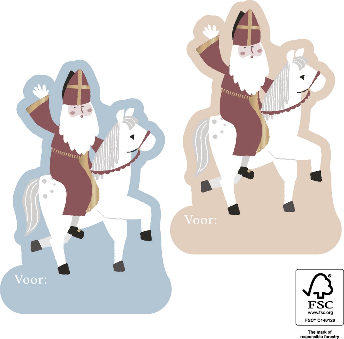 Stickers Duo - Sinterklaas