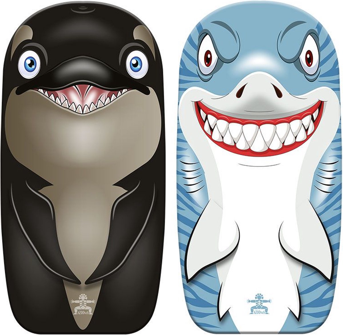 Hot Bodyboard 82cm.Haai/Orka print.