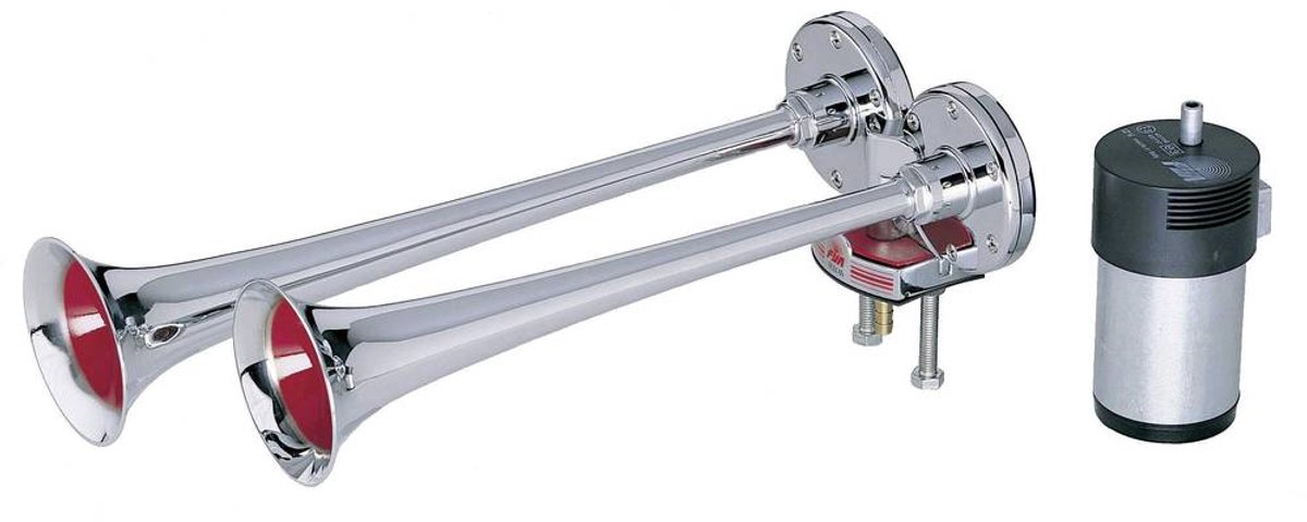 HP Autozubehör 10912 Truck 2 2-toons Compressiehoorn 12 V