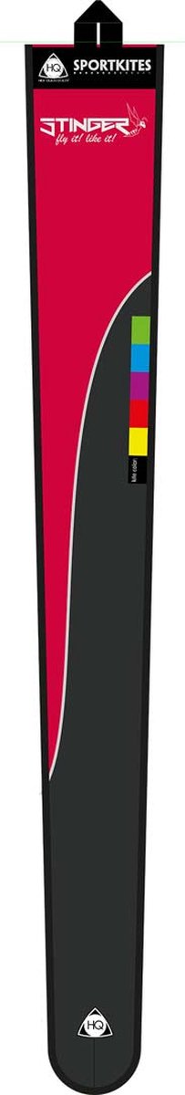 Stuntvlieger HQ Stinger Rainbow R2F 116521 Regenboog 164 x 70 cm