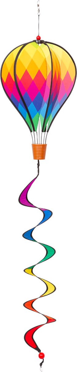 Windvanger HQ Hot Air Balloon Twist Mini Patchwork 109320 Regenboog 23 x 92 cm