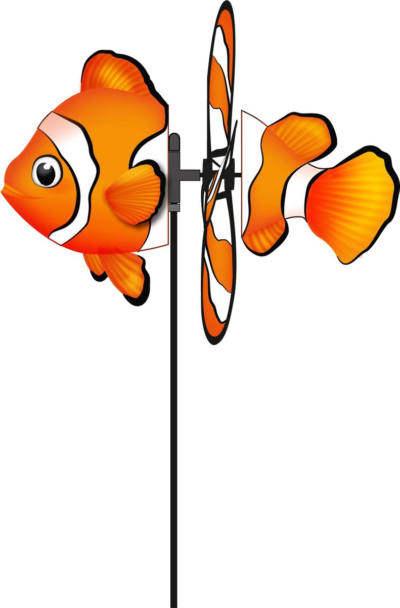 Windvanger HQ Spin Critter Clownfish 100761 Oranje 32 x 61 cm