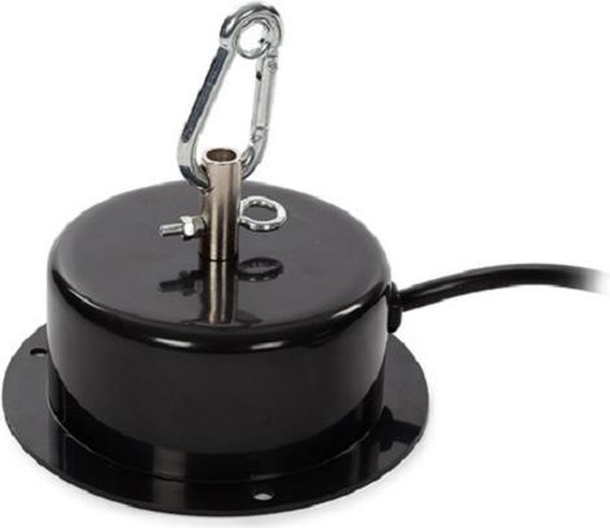 Hq-power Spiegelbolmotor 220-240v 110 X 58 Mm Staal Zwart