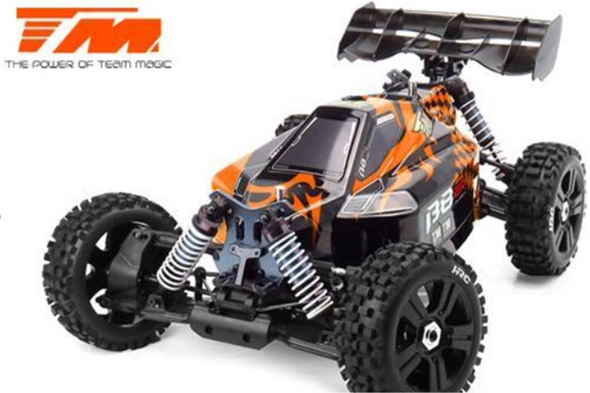 TM560011 Car - 1/8 Electric - 4WD Buggy - RTR - 2250kv Brushless Motor - 6S - Waterproof - Orange Black