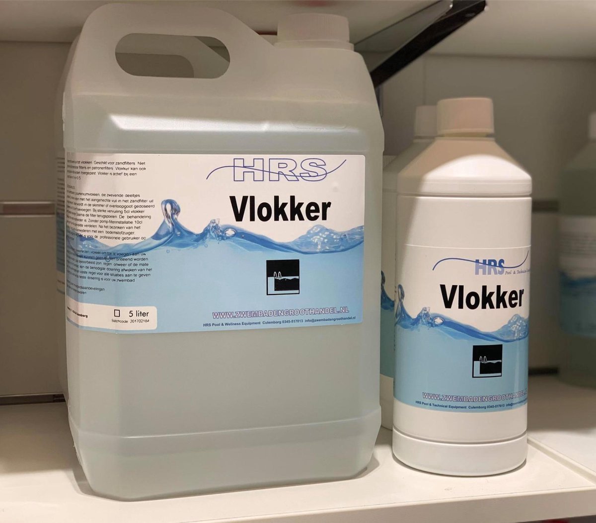 Vlokker 5L - Voor Zwembad - Bindt Zwevend Vuil - Geschikt voor Zandfilters