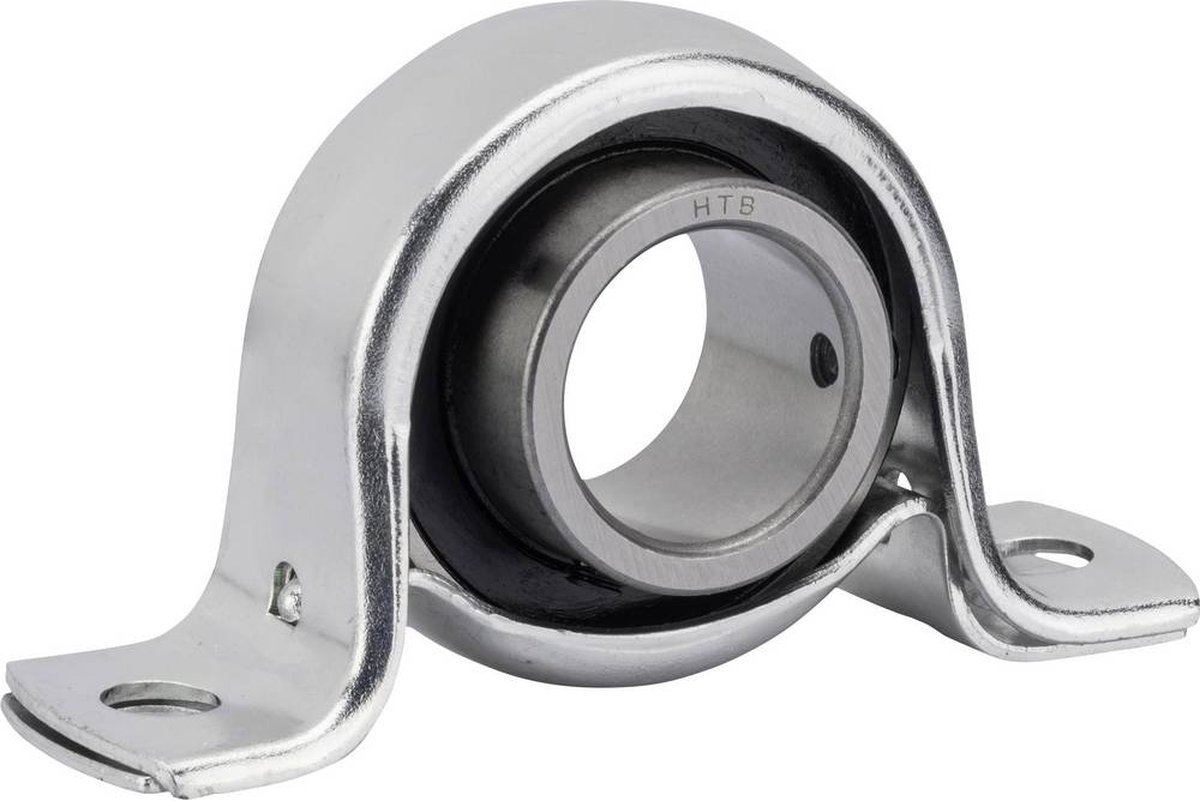   SBPP 206 Staand lager Plaatstaal Boordiameter 30 mm Gatafstand 95 mm