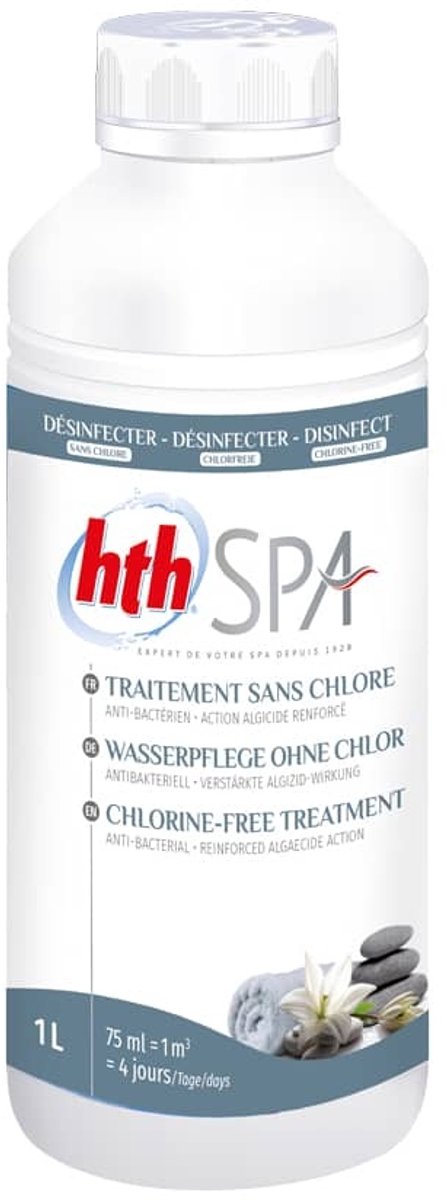 HTH Spa Bright Water 3 in 1 - Anti alg, kalk en metaal