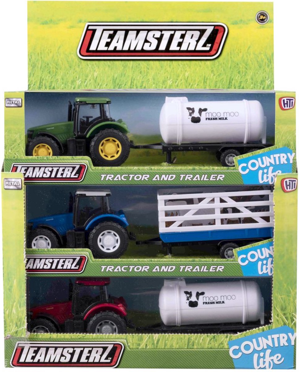 TRACTOR AND TRAILER ASSORTED.