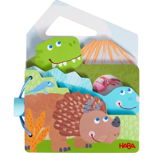 HABA Houten babyboek Dino\s