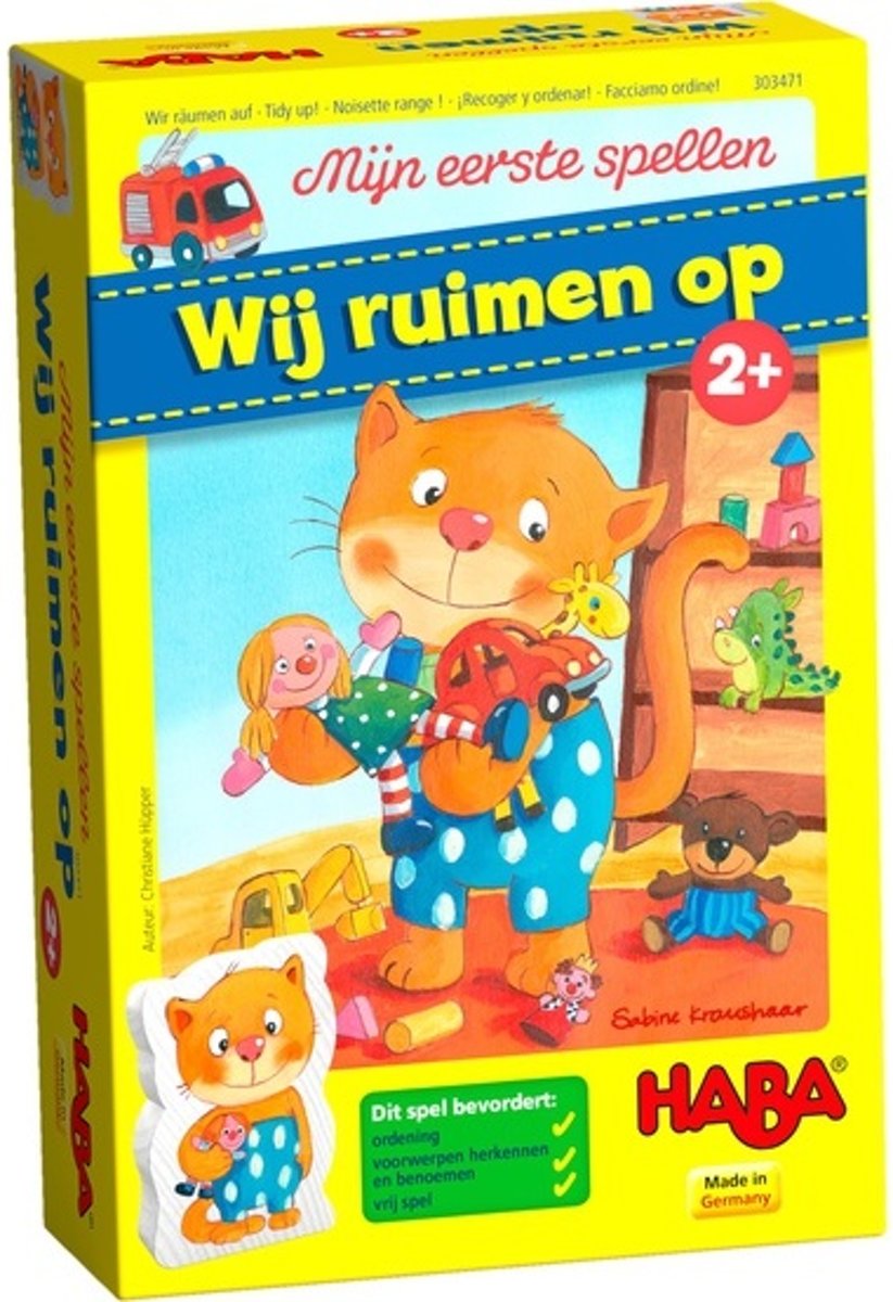 Haba - Mijn eerste spellen - Wij ruimen op
