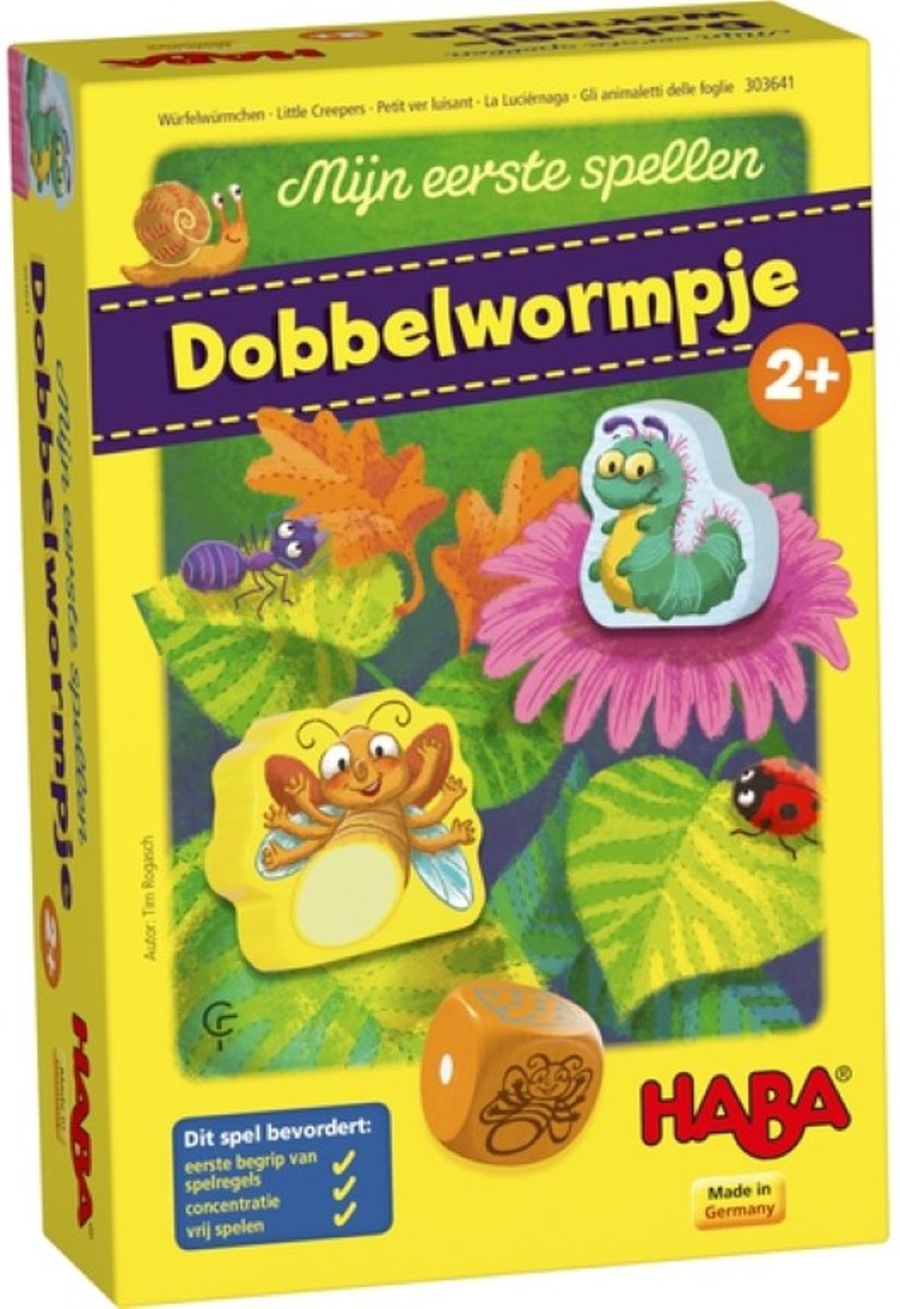 Haba Spel Dobbelwormpjes