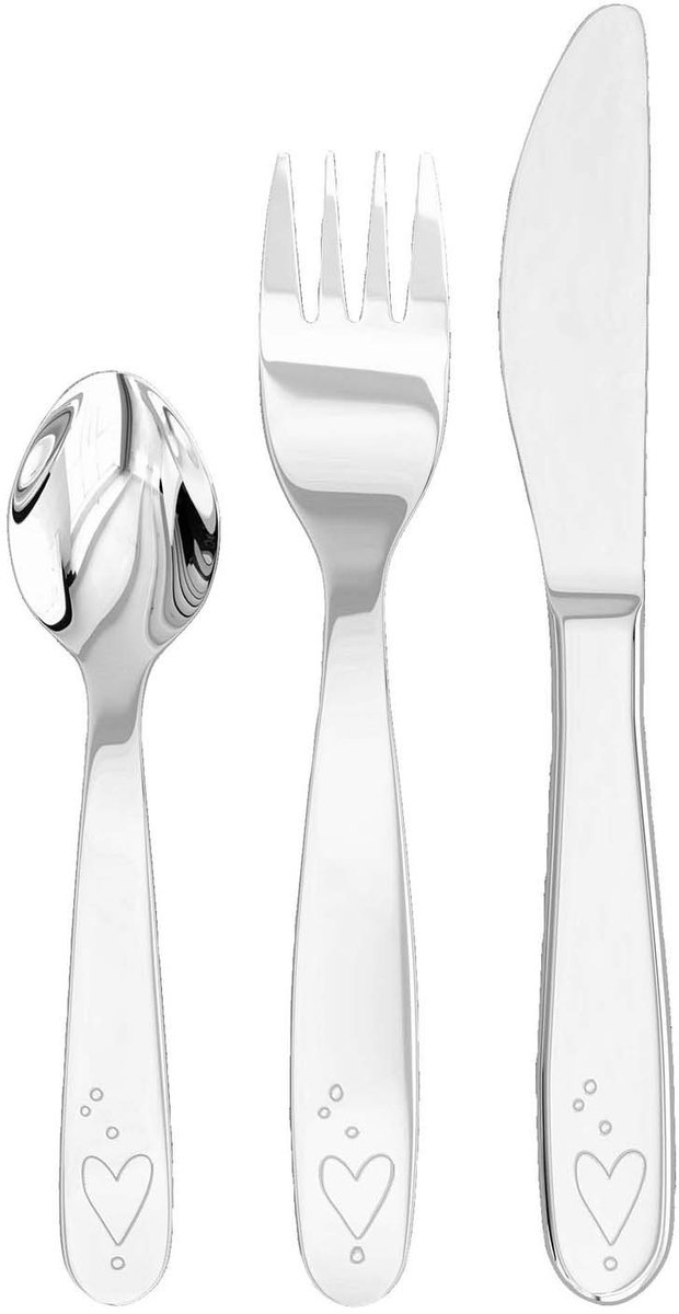 Haba kinderbestek prinses en paard - bestekset RVS voor kinderen.