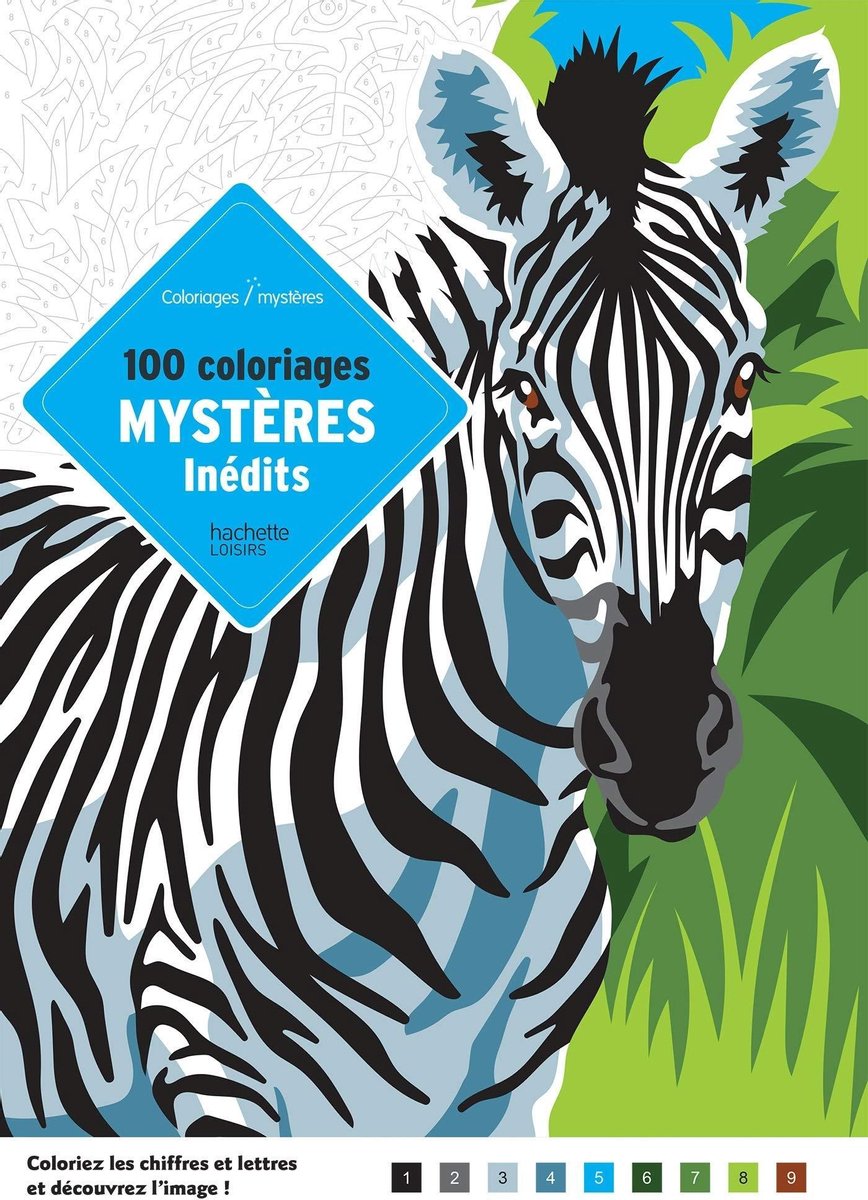 100 coloriages mystères inédits