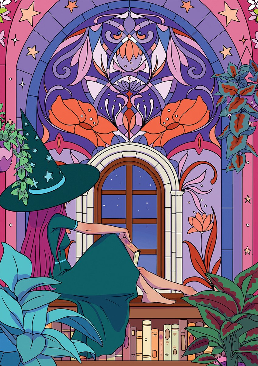 Hachette puzzel Pensées Magiques - 1000 stukjes legpuzzel.