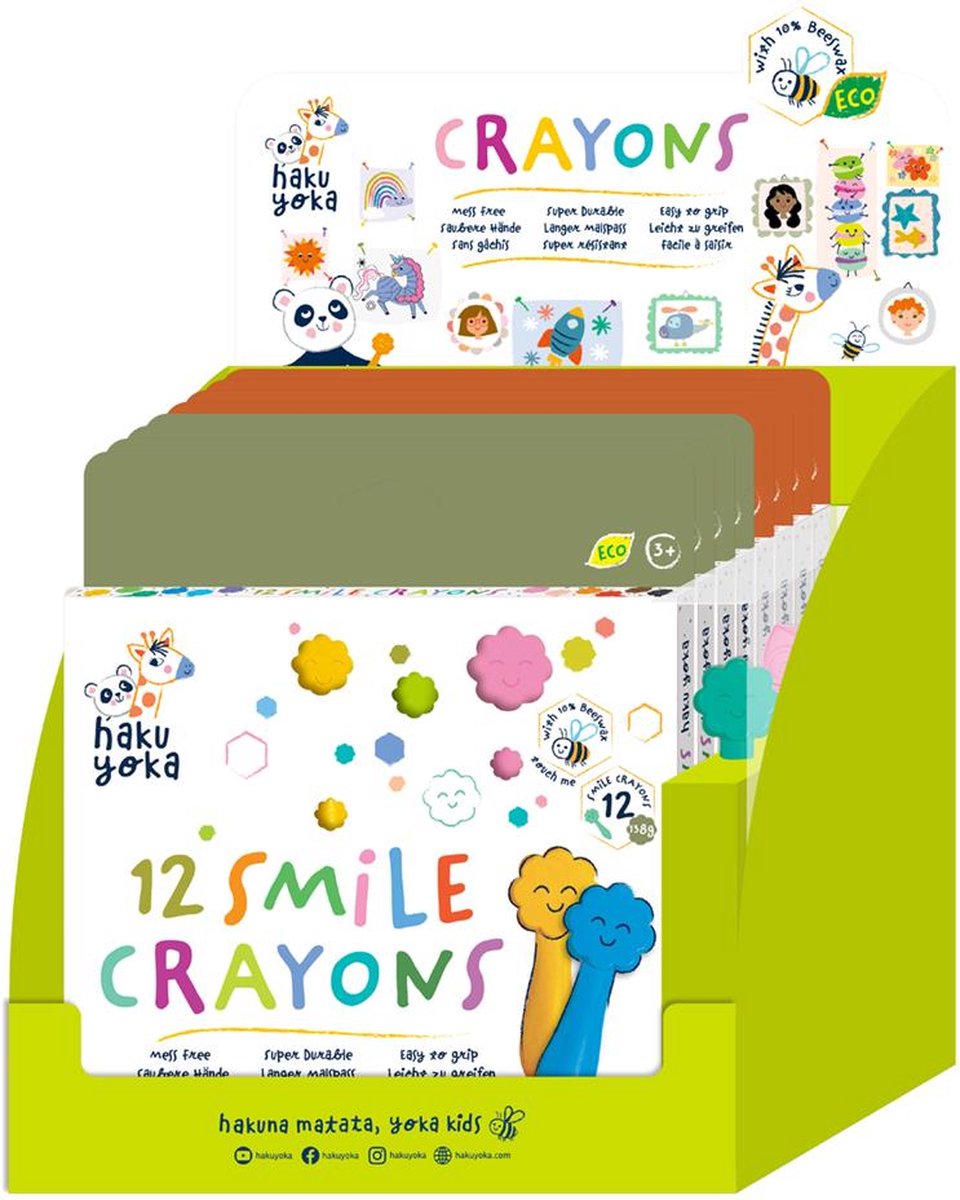 HAKU YOKA Glimlach Krijtjes - Uil.