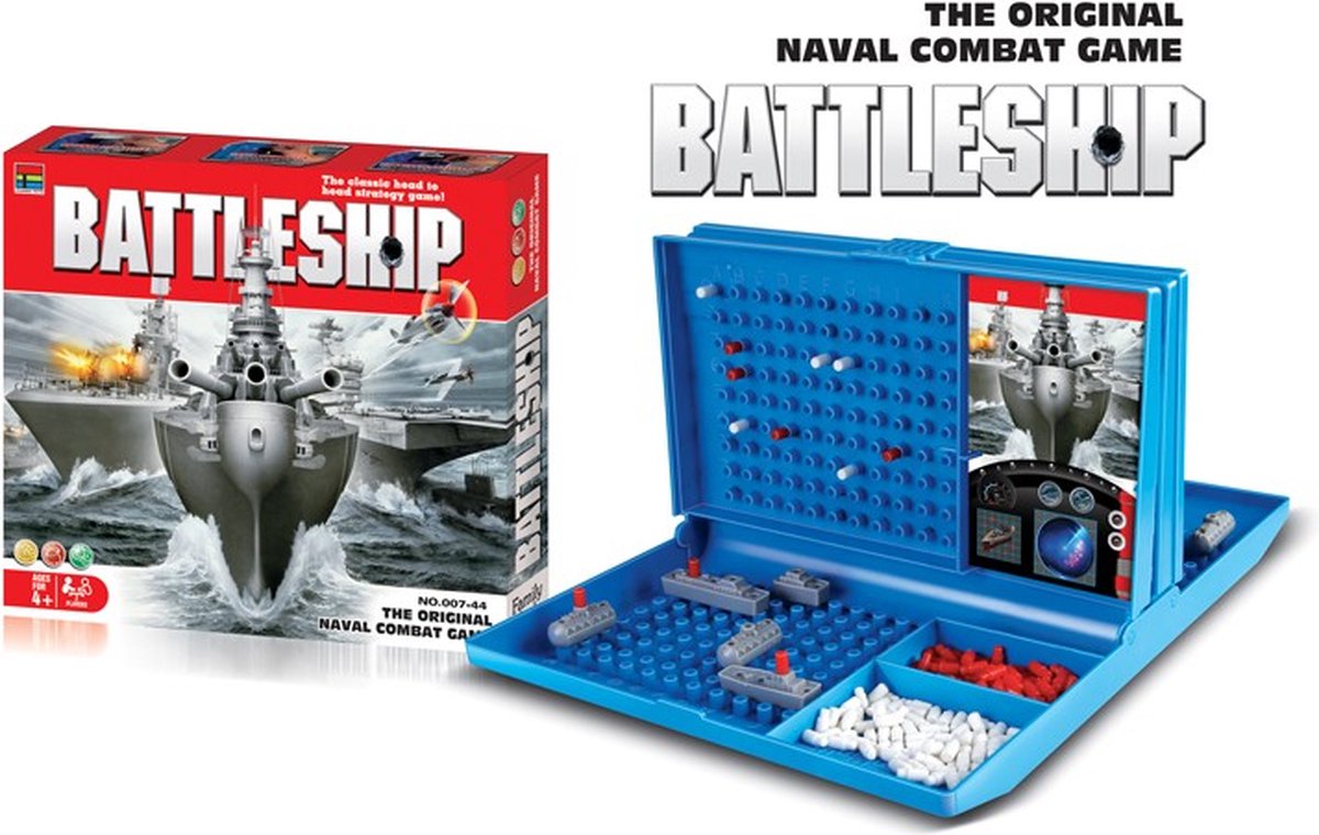 Battleship The Original Naval Combat Game Battlevessel Slagschip Zeeduel spel zee gevecht vlotengevecht