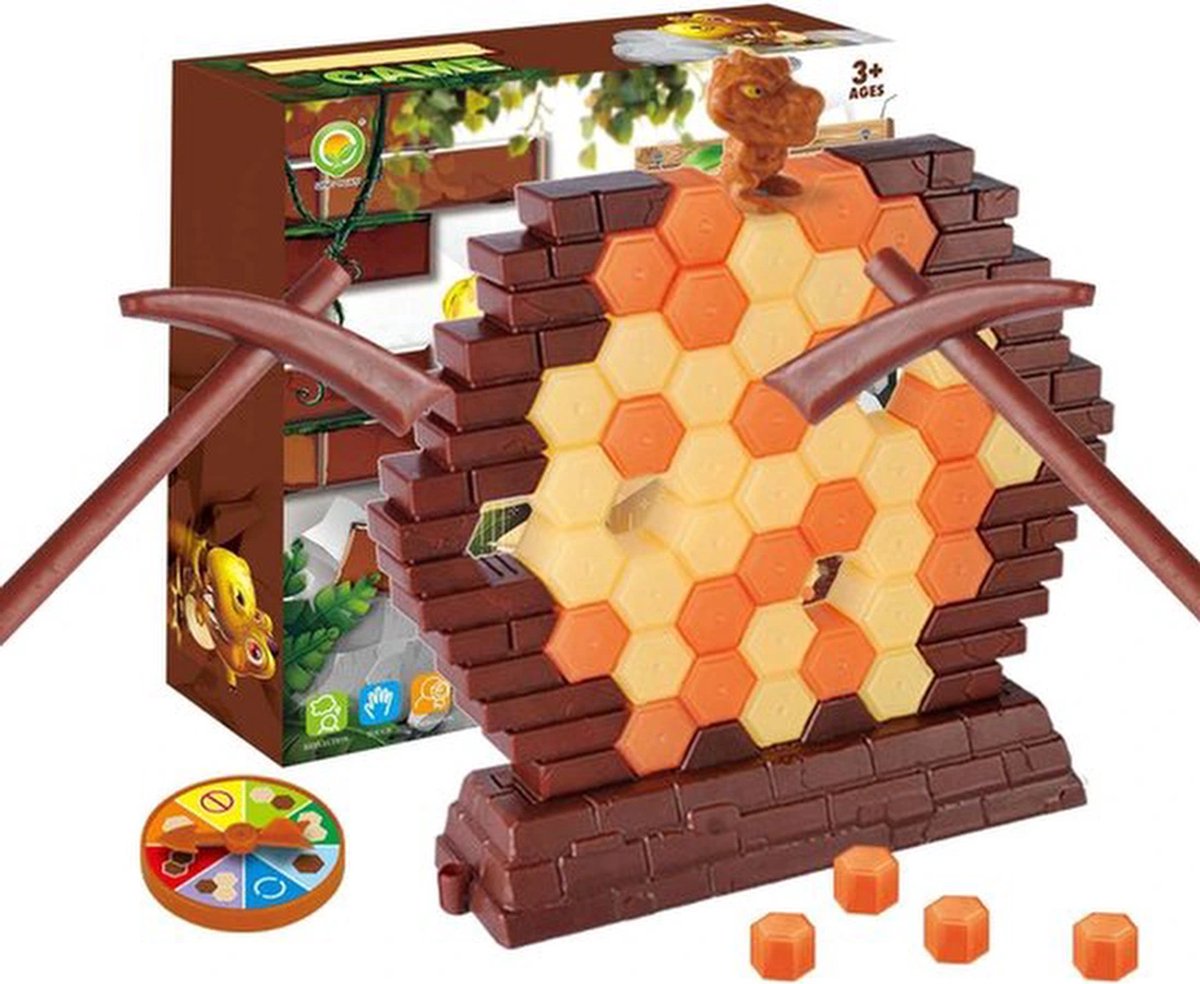 DinoFun Dinosaurus spel - breek het ijs spel voor kinderen - 1 set - educatief en leuk voor gezinsactiviteiten