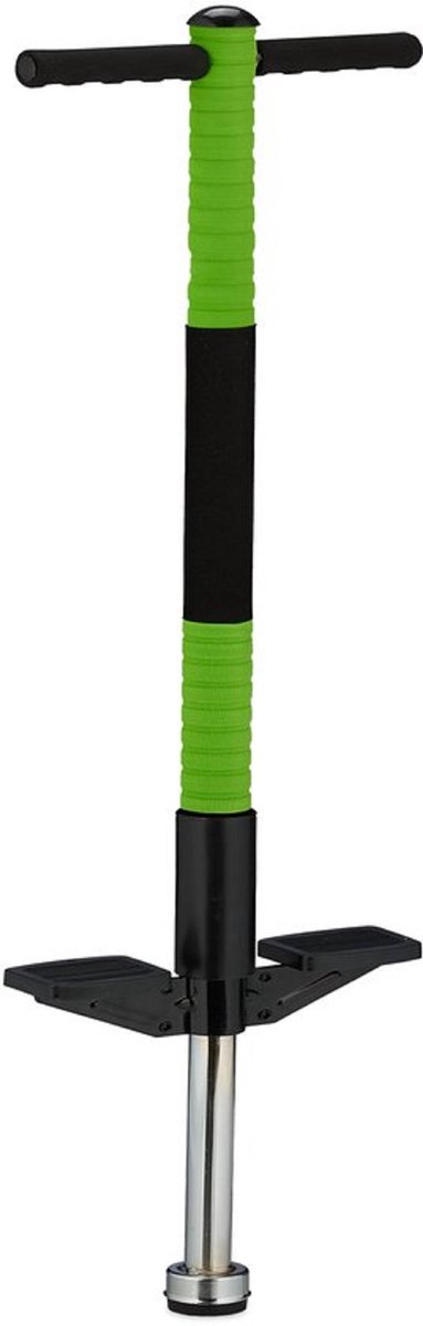 Springstok groen - Max Jumpstick - Groene Pogostick antislip - small foot pogo stick