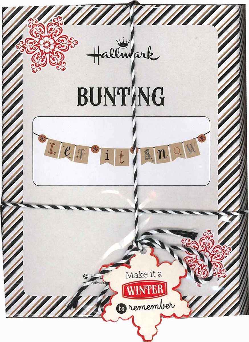 Vlaggenlijn - Hallmark - Bunting - Wintertime