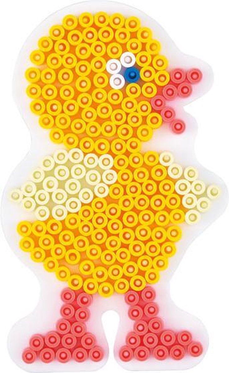 Hama grondplaat voor strijkkralen KIP / KUIKEN (strijkkralenbordje)