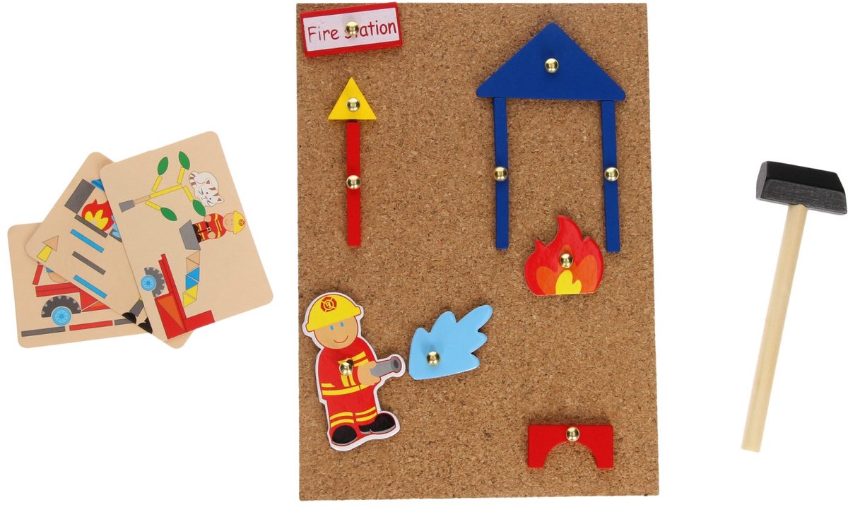 Hamertje tik Hamertje Tik Brandweer in Opbergdoos